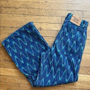 BDG Vibrant Blue Wave Jeans